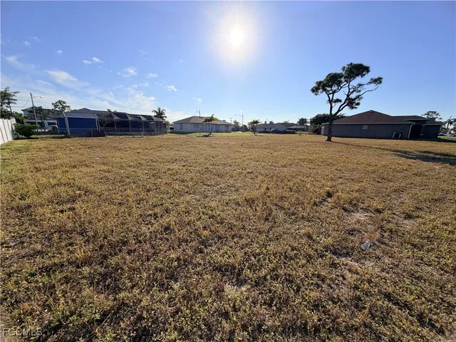 a view of a large garden