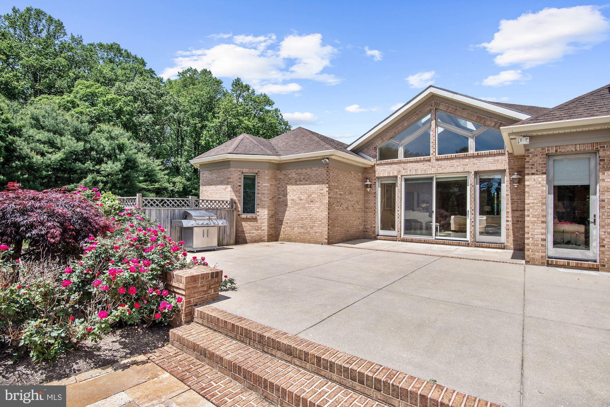 13047 Hall Shop Road Highland, MD 20777 - Photo 47 of 58 Rear Deck w/ Atrium Access from Great Room & Den