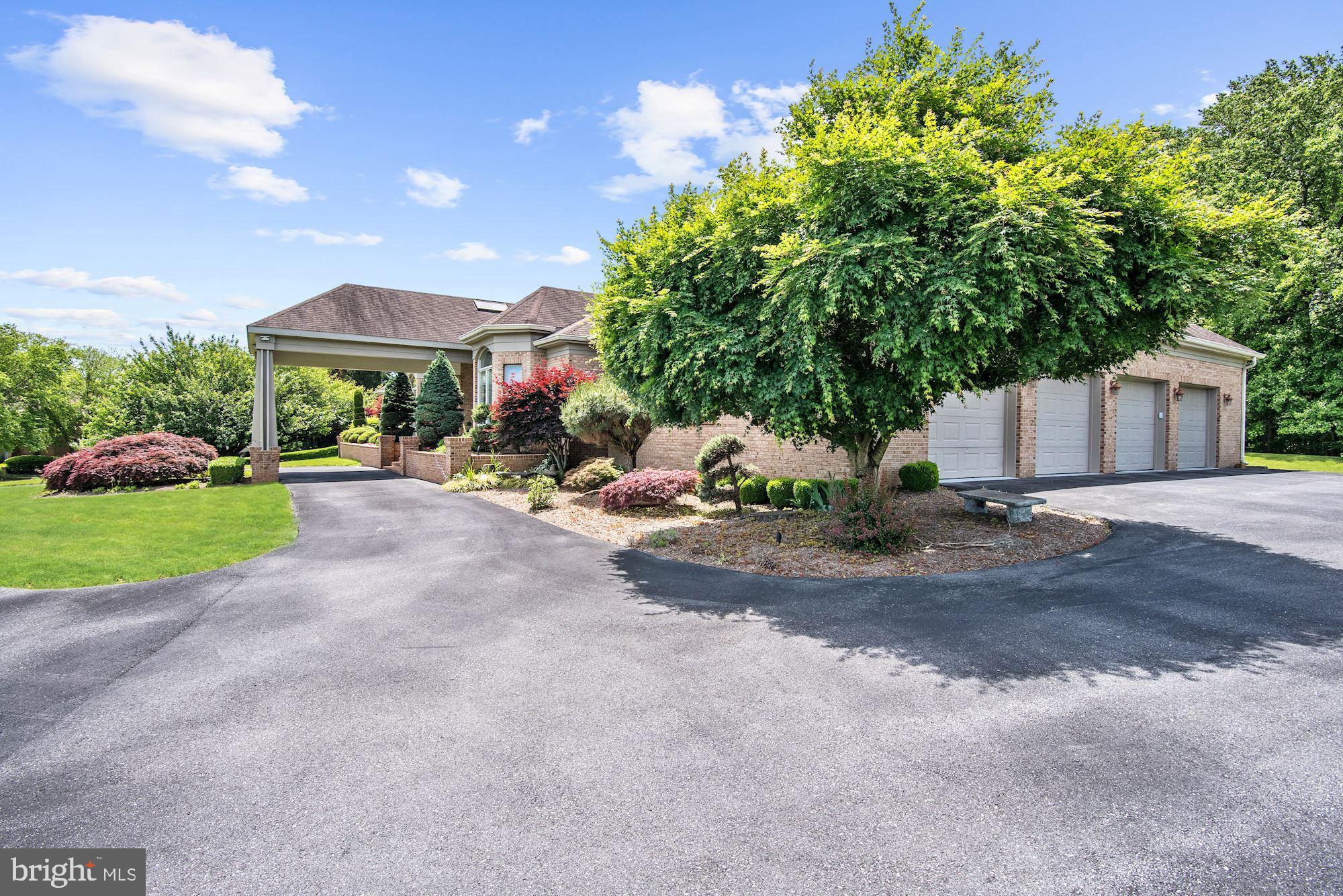 13047 Hall Shop Road Highland, MD 20777 - Photo 51 of 58 Circular Drive and Porte -Cochere