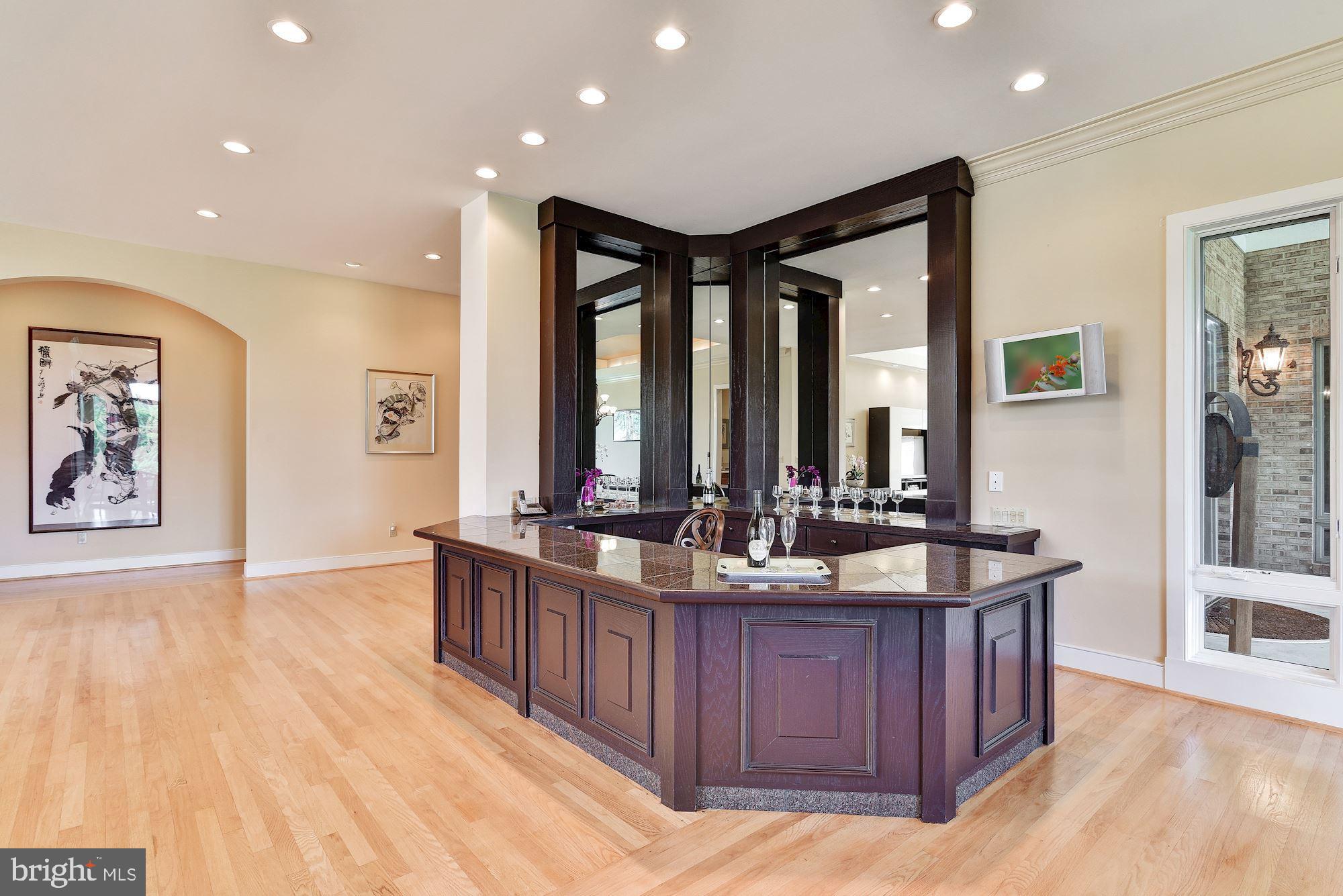 13047 Hall Shop Road Highland, MD 20777 - Photo 9 of 58 Sunken Wet Bar & Full Back Bar