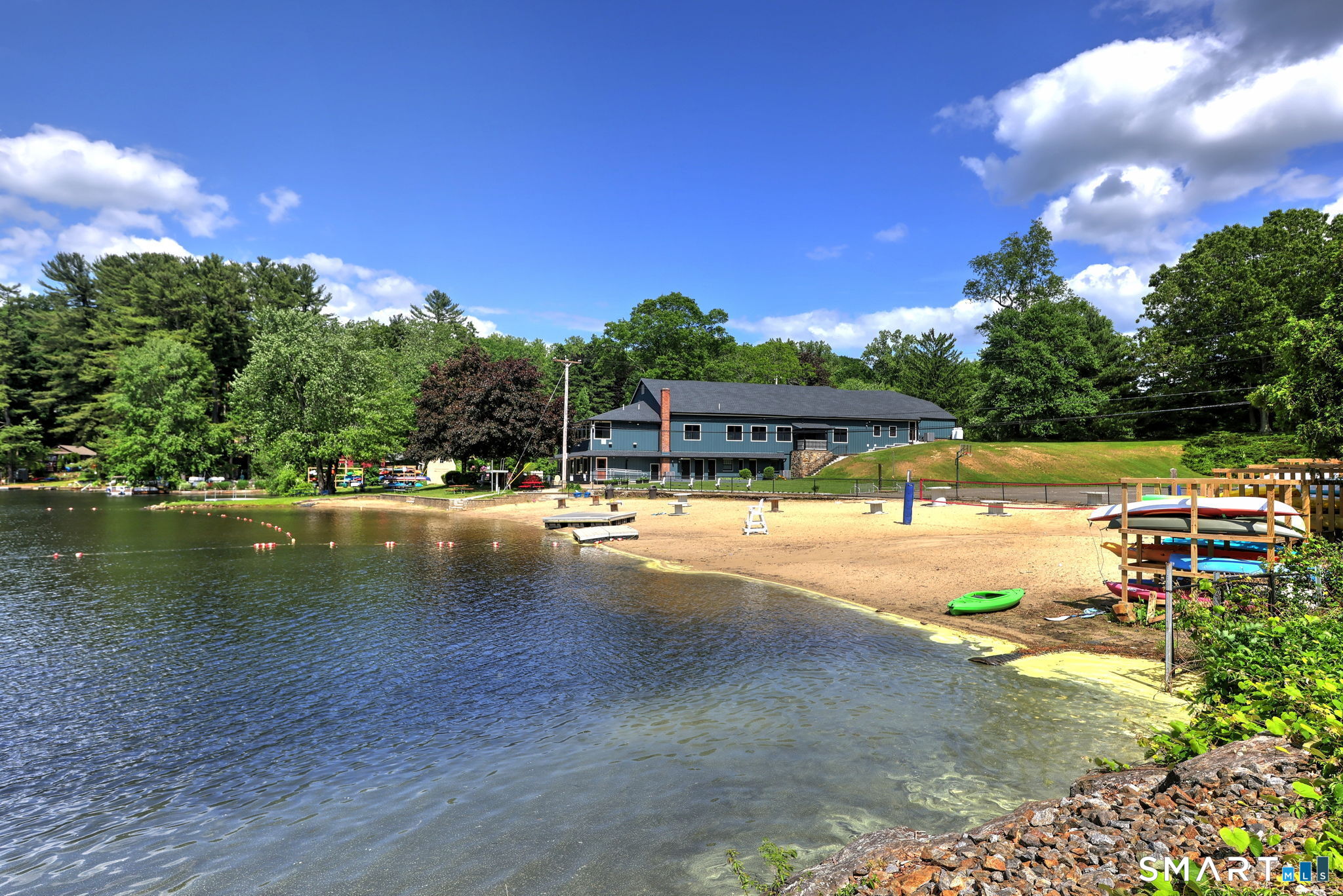 7 East Lake Road Trumbull, CT 06611 - Photo 3 of 42 a view of a lake with houses