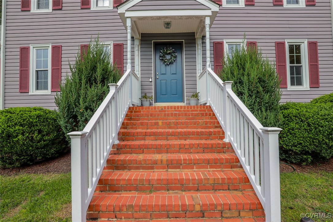 8510 Katy Reid Road Chesterfield, VA 23832 - Photo 3 of 50 a view of entryway with a front door