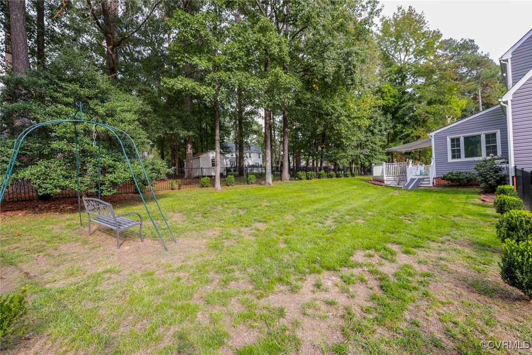 8510 Katy Reid Road Chesterfield, VA 23832 - Photo 49 of 50 a view of a house with a big yard and sitting area