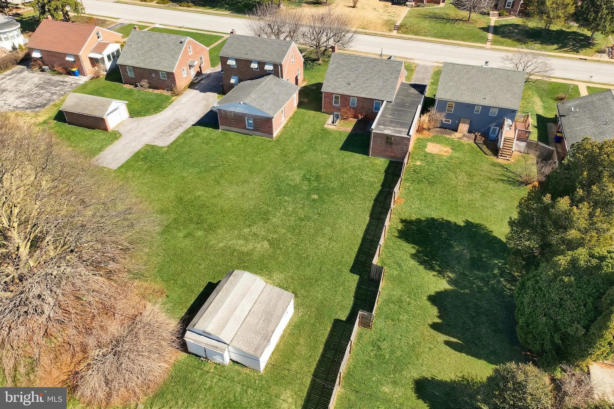 106 North Williams Street York, PA 17404 - Photo 38 of 42 an aerial view of a house with garden space and street view