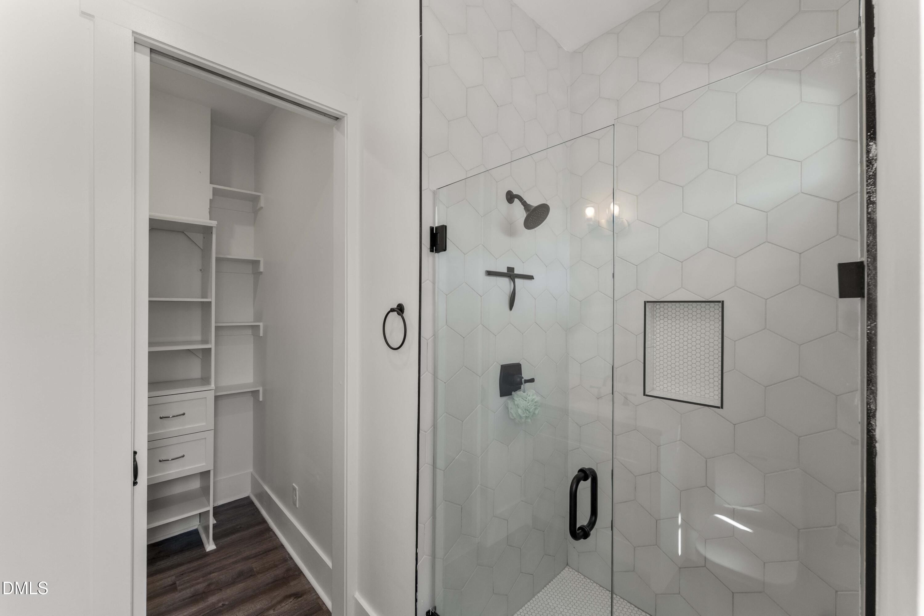 203 Nelson Street Durham, NC 27707 - Photo 19 of 29 a bathroom with a shower