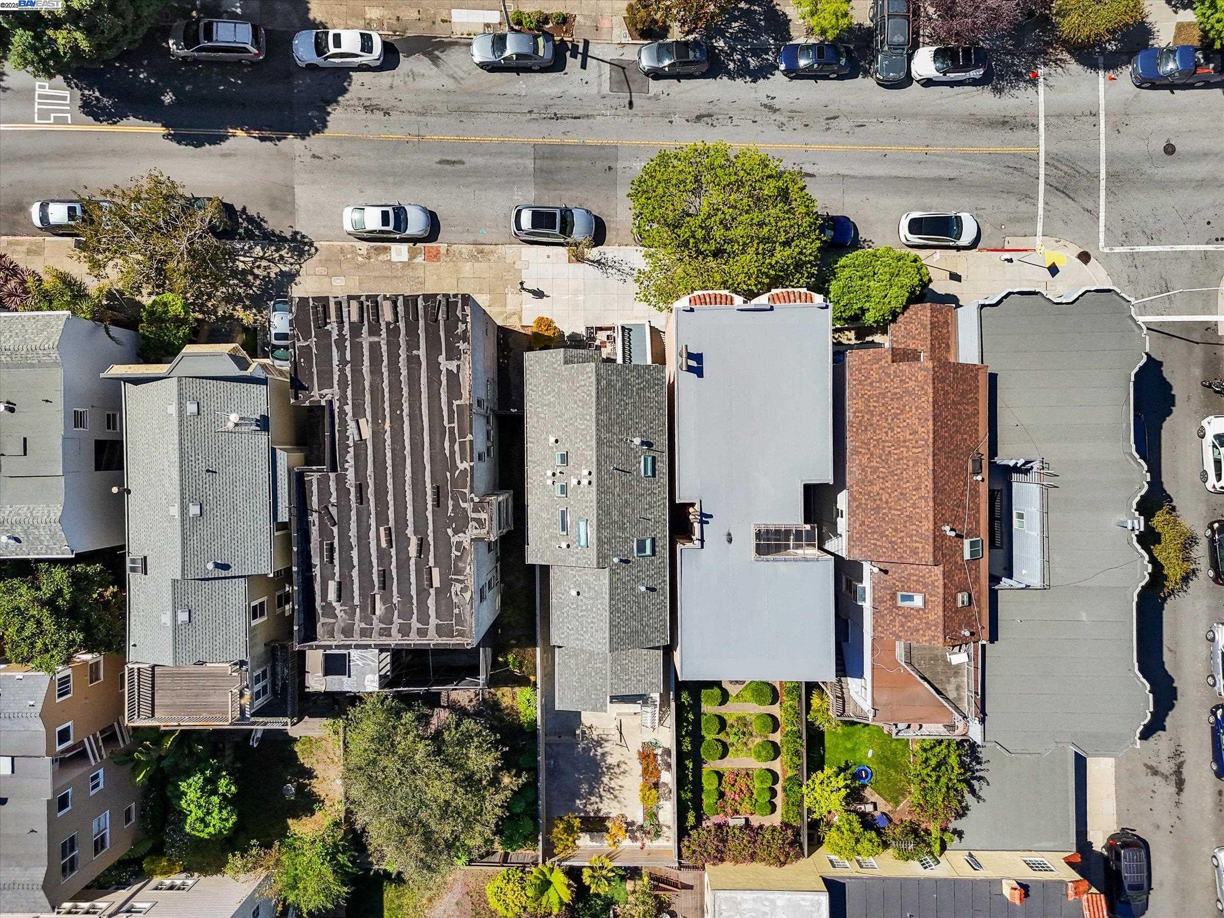 1208 Stanyan Street San Francisco, CA 94117 - Photo 57 of 60 an aerial view of a residential apartment building with outdoor space