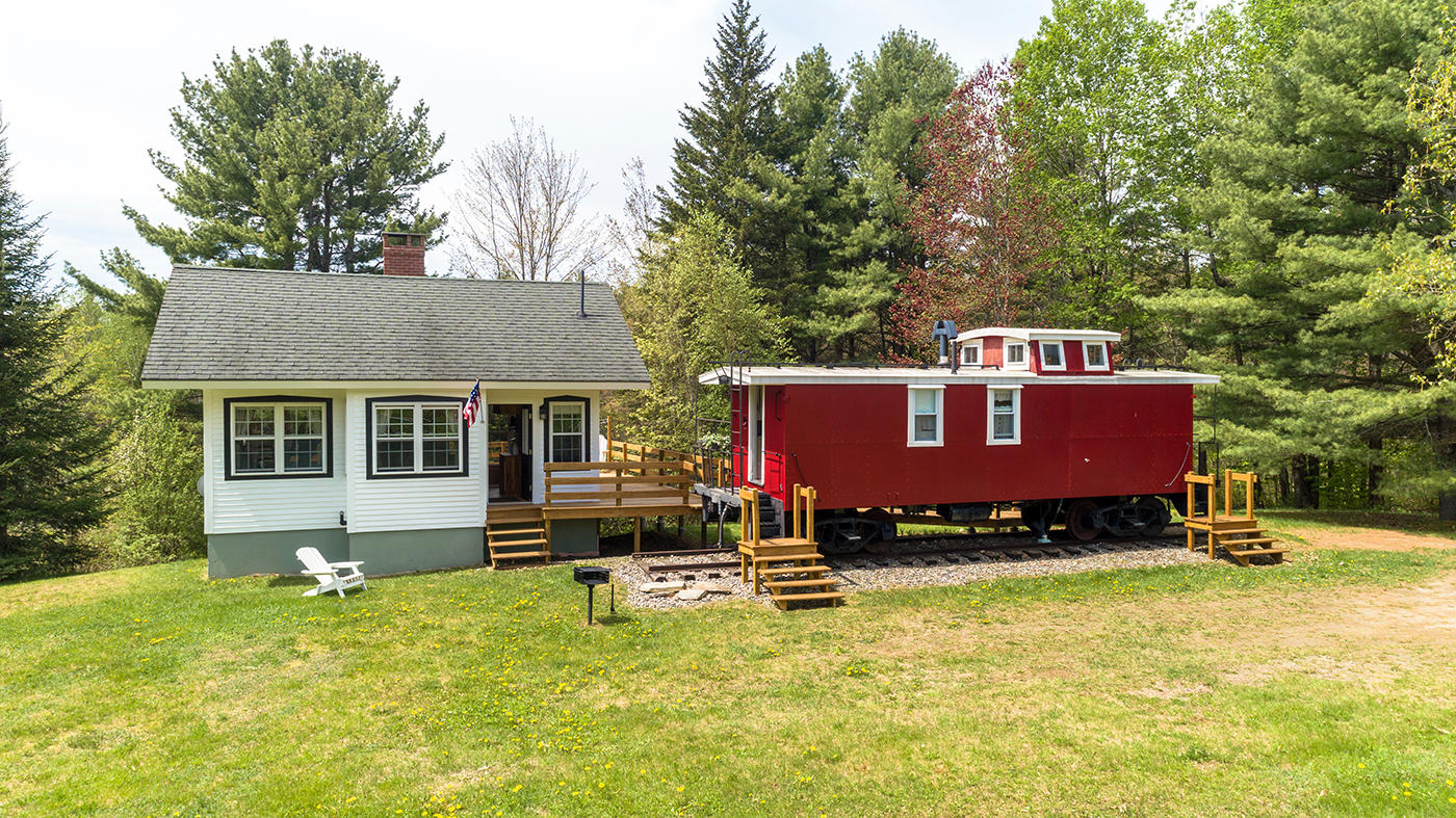 1477 Belfast Road Knox, ME 04986 - Photo 2 of 36 Caboose & Depot guest cottages