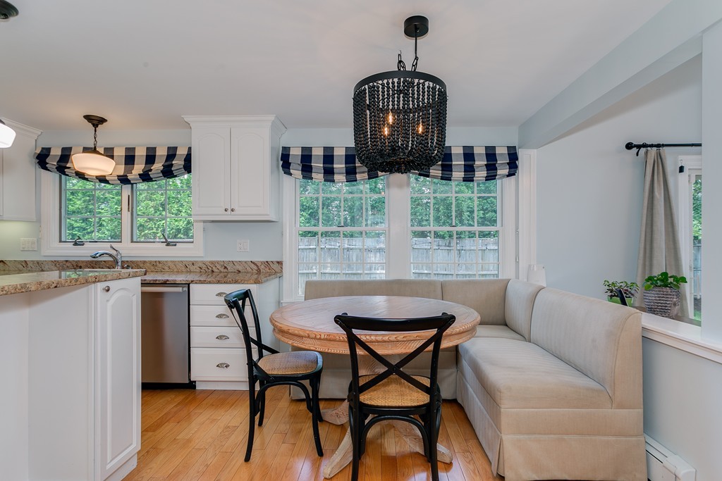 68 Chesterton Road Wellesley, MA 02481 - Photo 8 of 27 a view of a dining room with furniture window and outside view