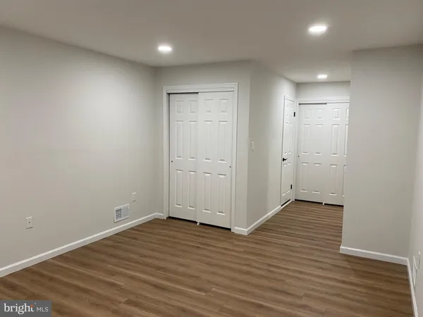 wooden floor in an empty room