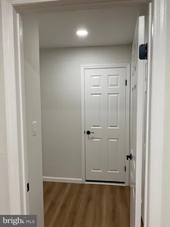 a view of closet area