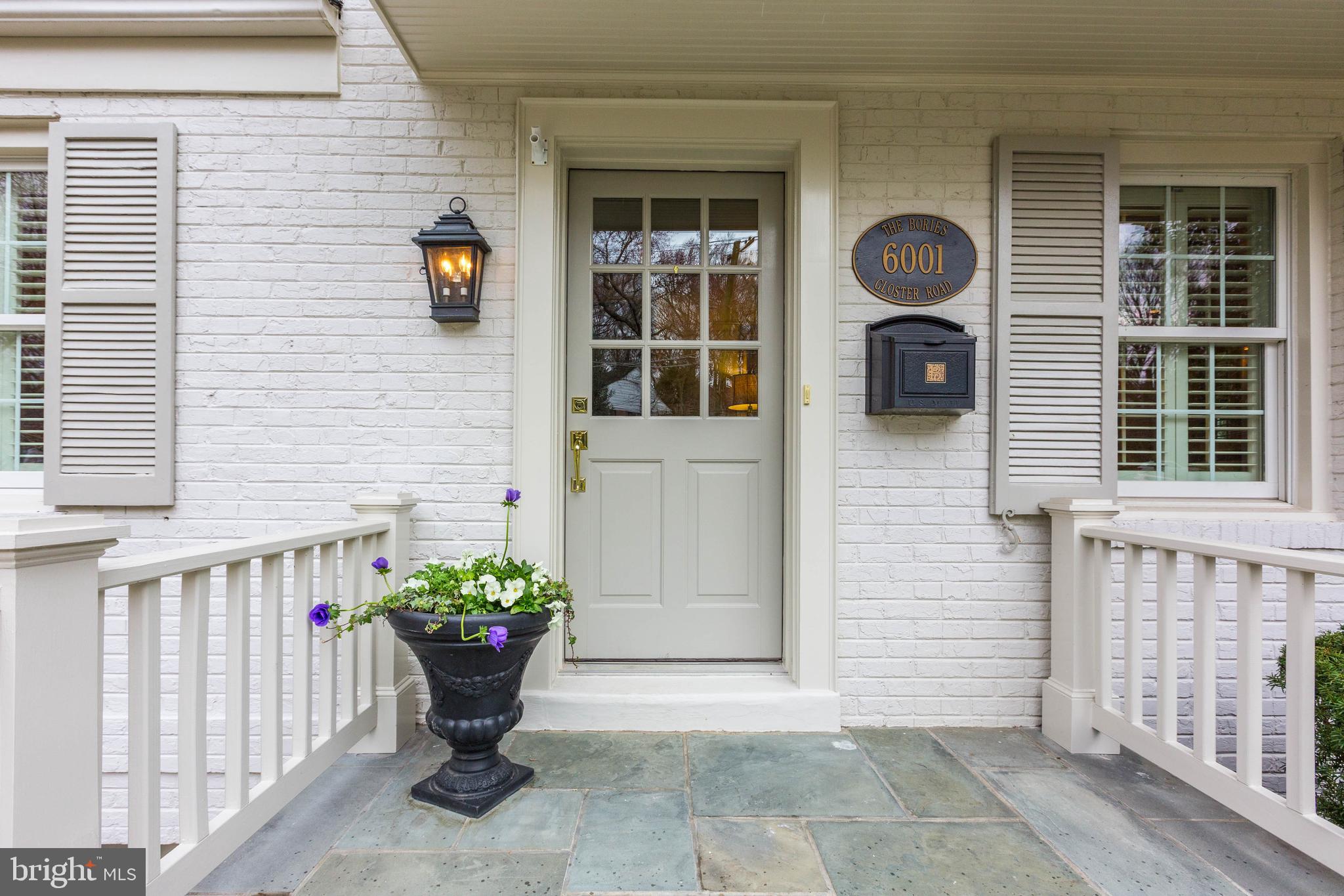 6001 Gloster Road Bethesda, MD 20816 - Photo 4 of 64 Inviting front porch.