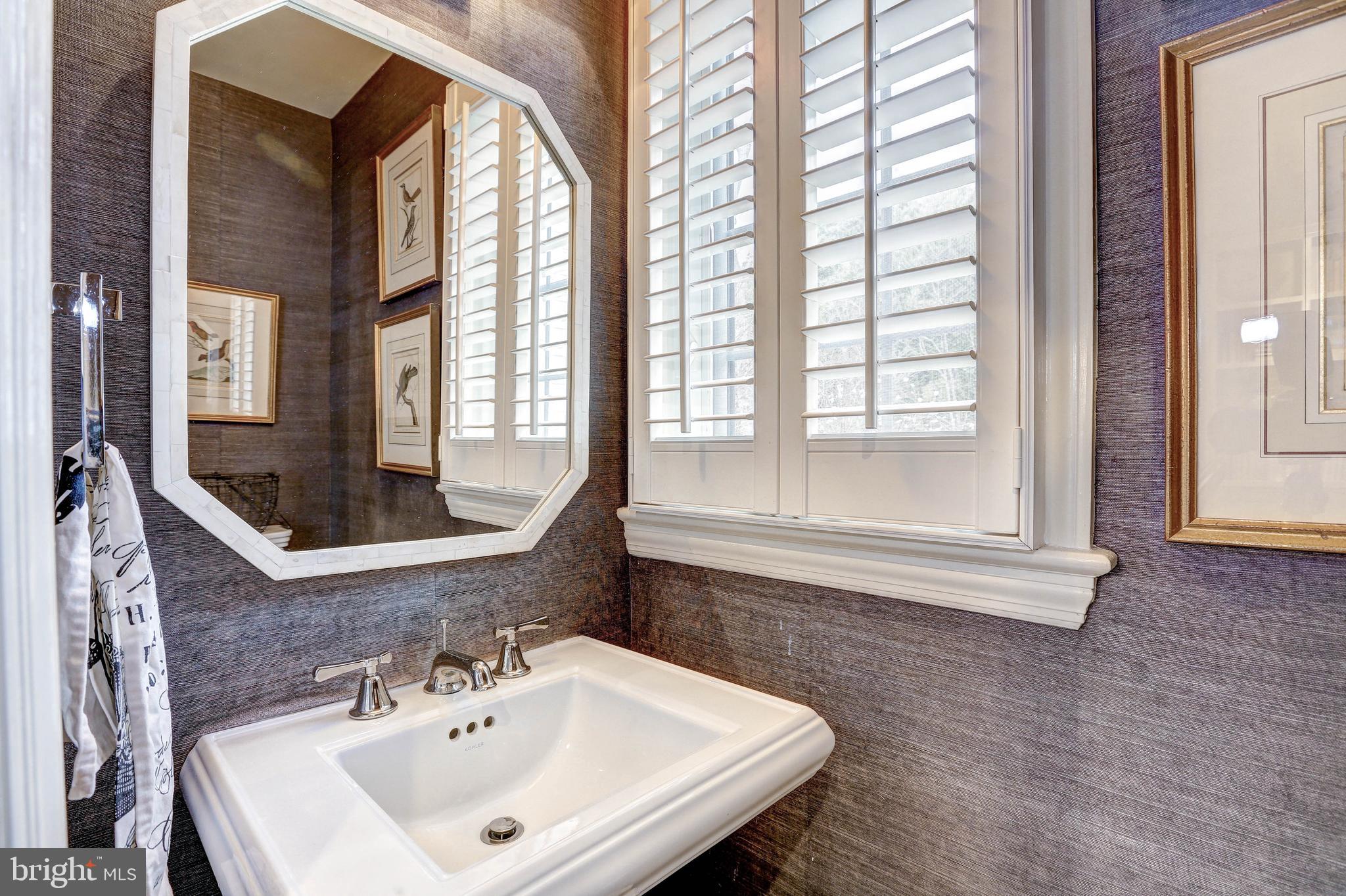 6001 Gloster Road Bethesda, MD 20816 - Photo 33 of 64 First floor powder room.
