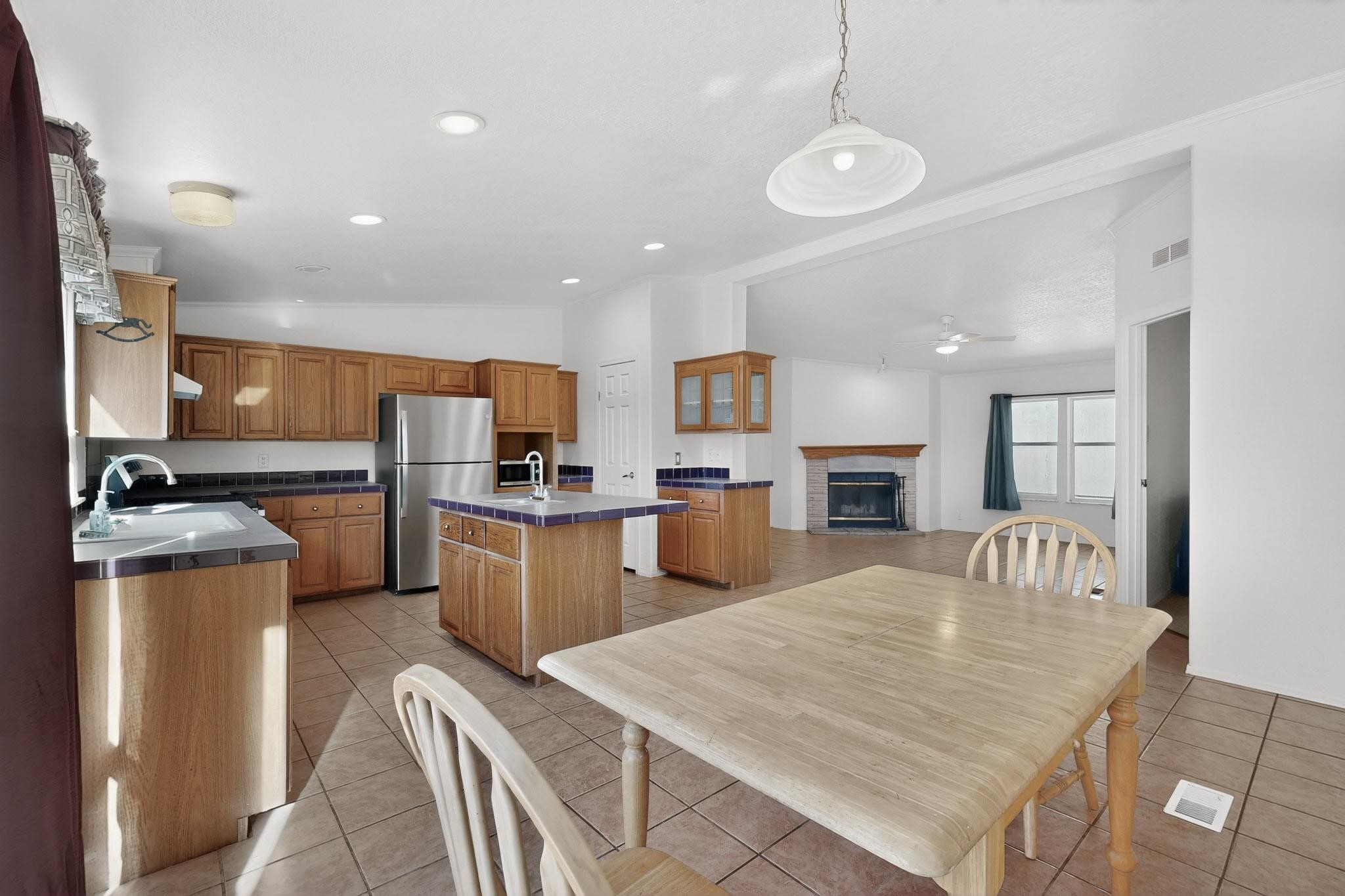 103 Hidden Valley Ranch Road Ilfeld, NM 87538 - Photo 11 of 49 Breakfast area with kitchen behine