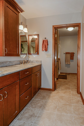 2570 Miller Road Geneva, IL 60134 - Photo 16 of 21 a bathroom with a sink and a mirror