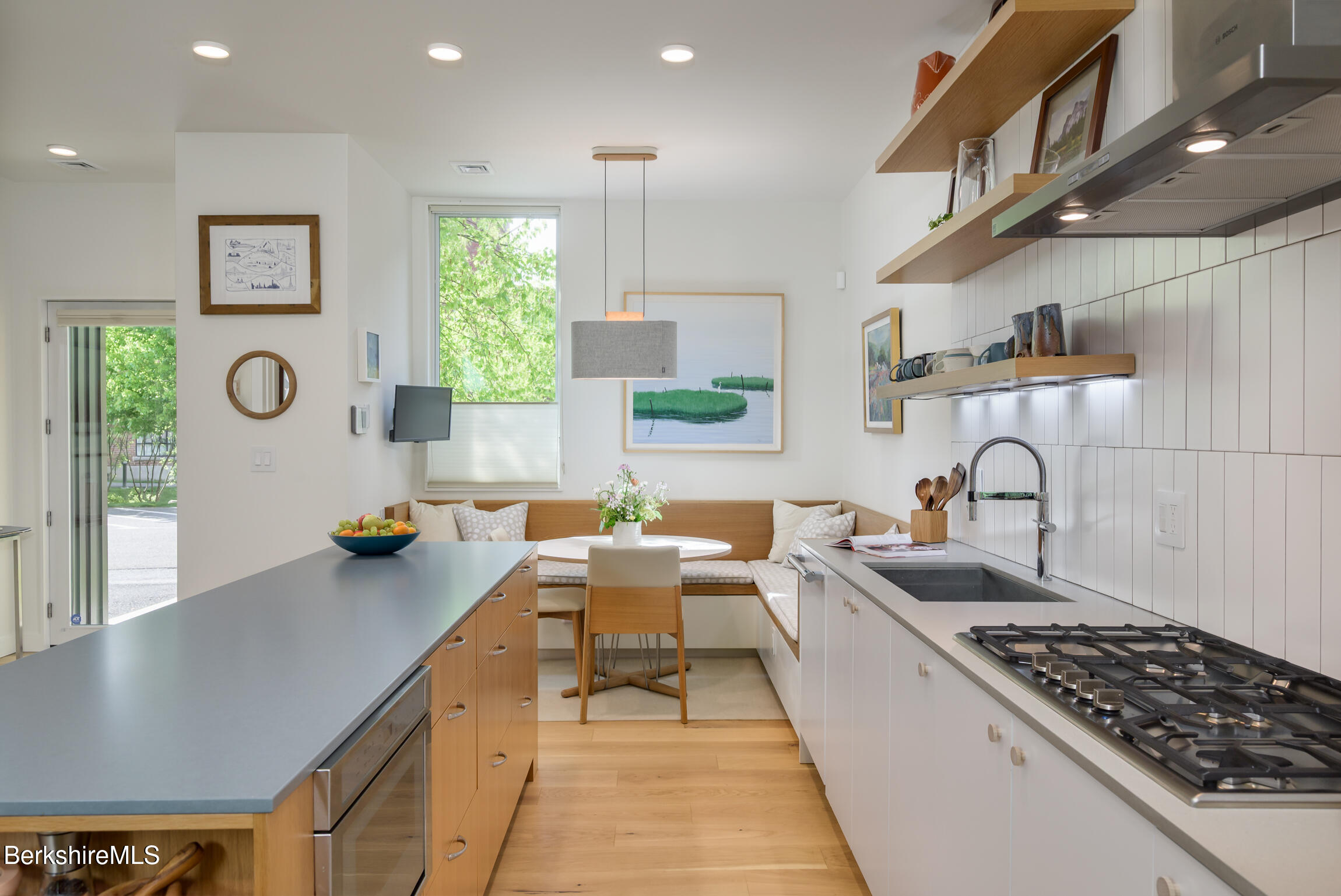 8 River Run Road, Unit 8 Williamstown, MA 01267 - Photo 11 of 38 Kitchen Island to Breakfast Nook