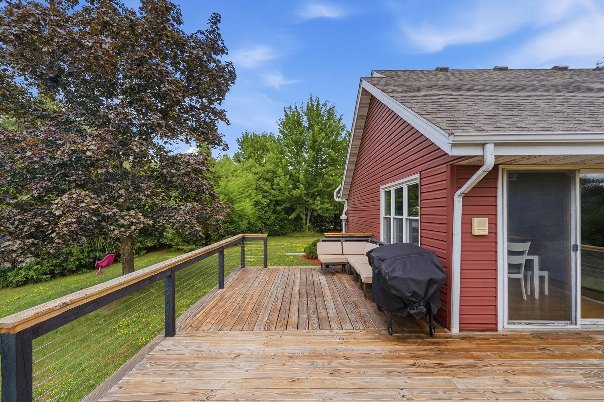 3725 South Joseph Road New Berlin, WI 53151 - Photo 71 of 83 75_Deck_View_2