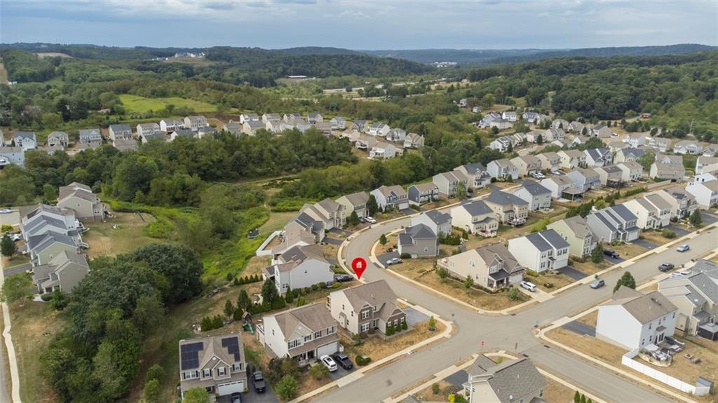 201 Millstream Lane Zelienople, PA 16063 - Photo 40 of 48 an aerial view of residential house with outdoor space and river