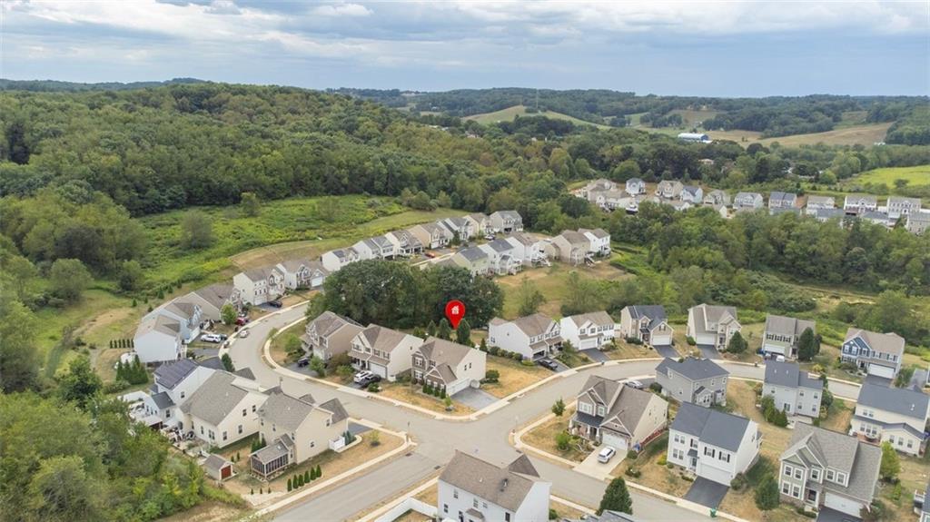 201 Millstream Lane Zelienople, PA 16063 - Photo 42 of 48 a view of a lake in middle of the town