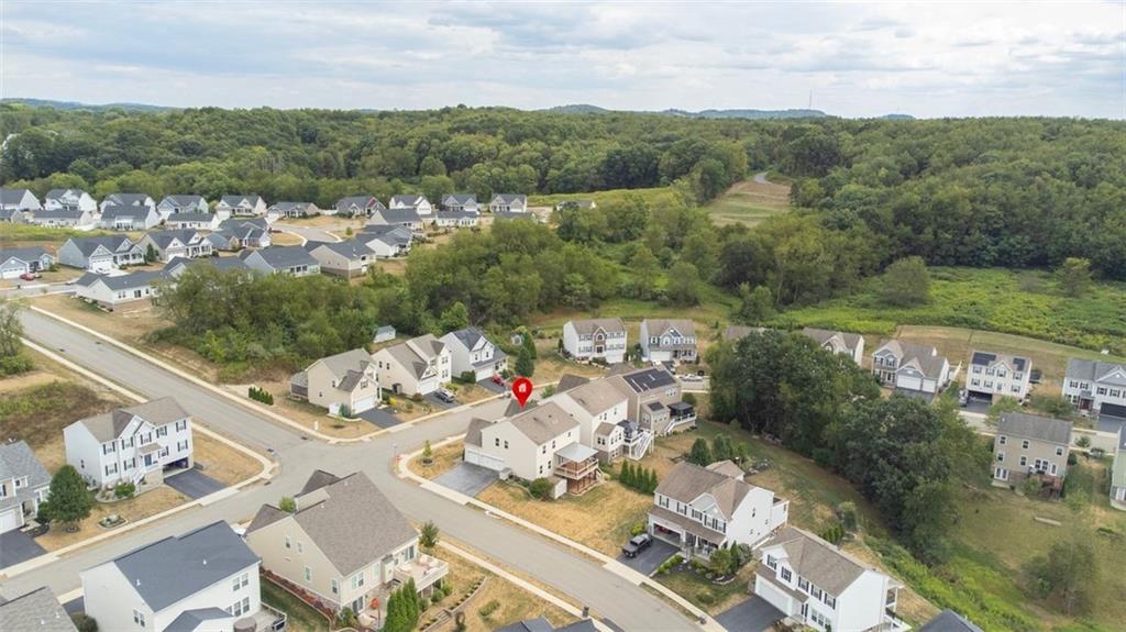 201 Millstream Lane Zelienople, PA 16063 - Photo 44 of 48 an aerial view of a house with a yard