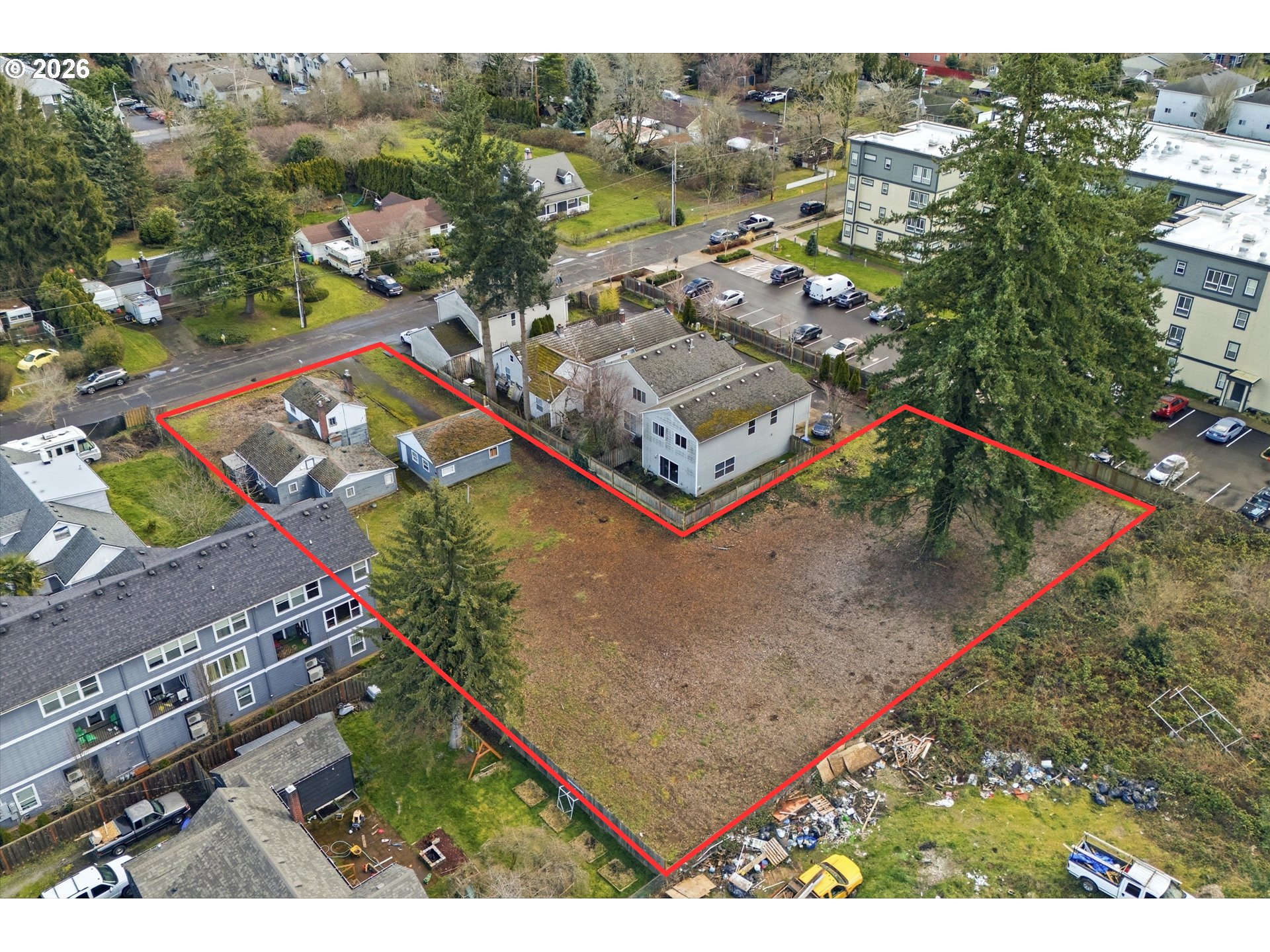 425 Northeast 146th Avenue Portland, OR 97230 - Photo 3 of 12 an aerial view of residential houses with outdoor space