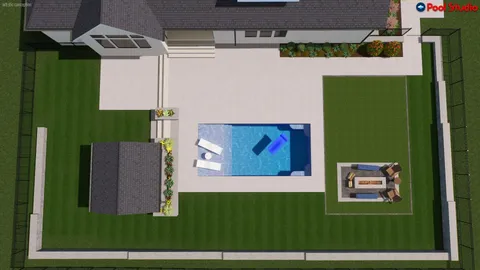 a view of a house with a back yard