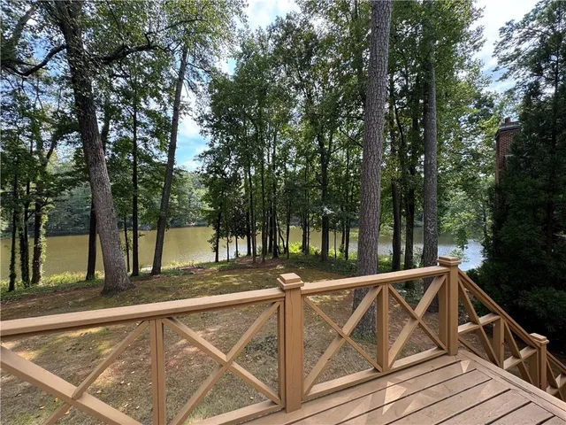 a view of outdoor space with seating