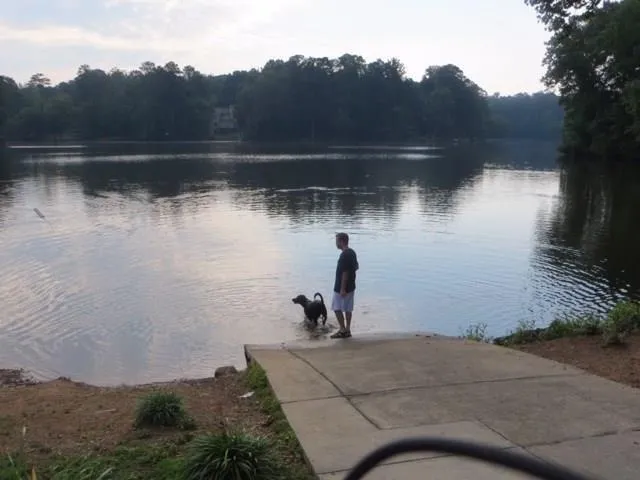 a lake view with a lake view