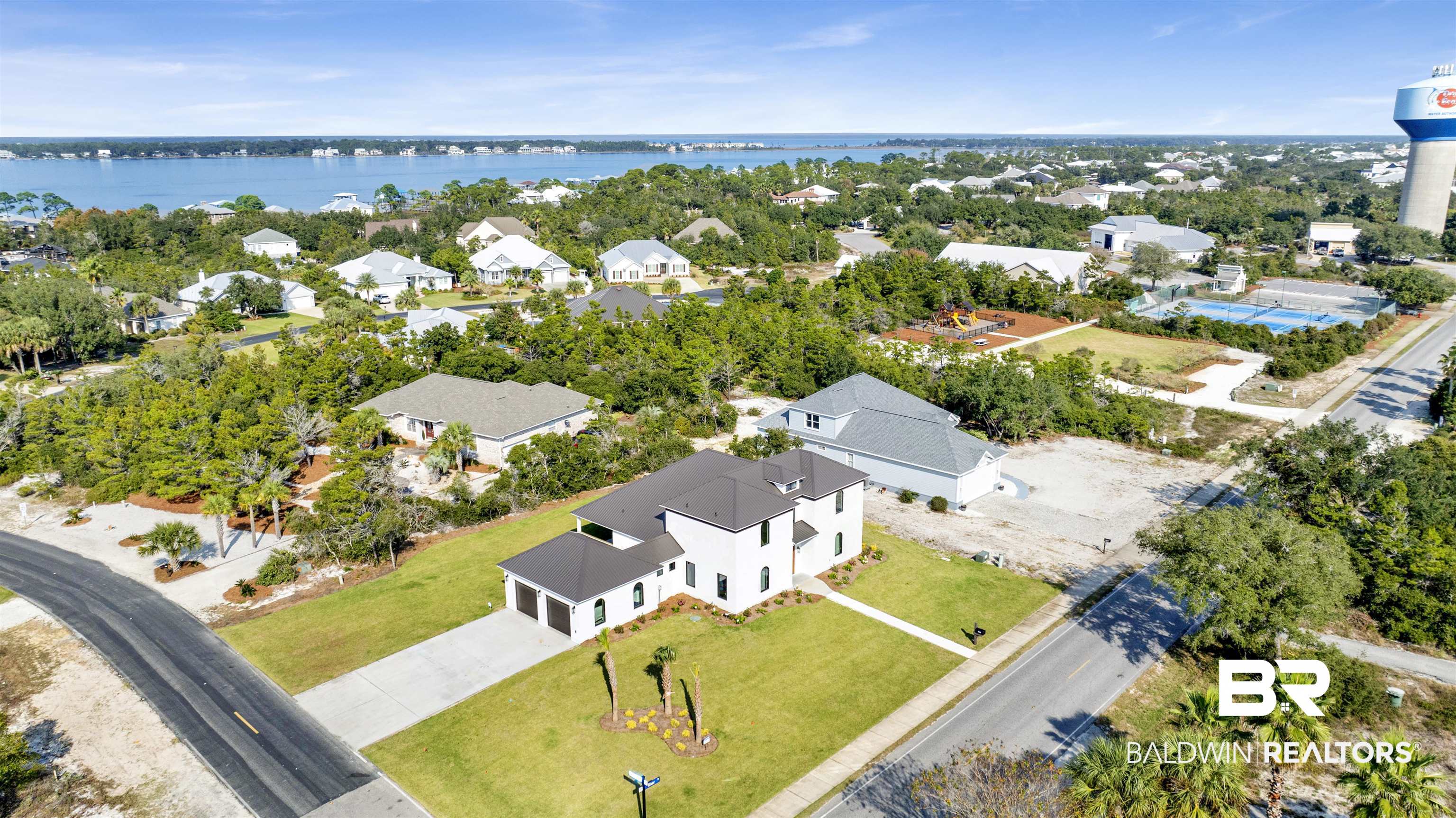 31545 River Road Orange Beach, AL 36561 - Photo 52 of 59 Birds eye view of property with a water view