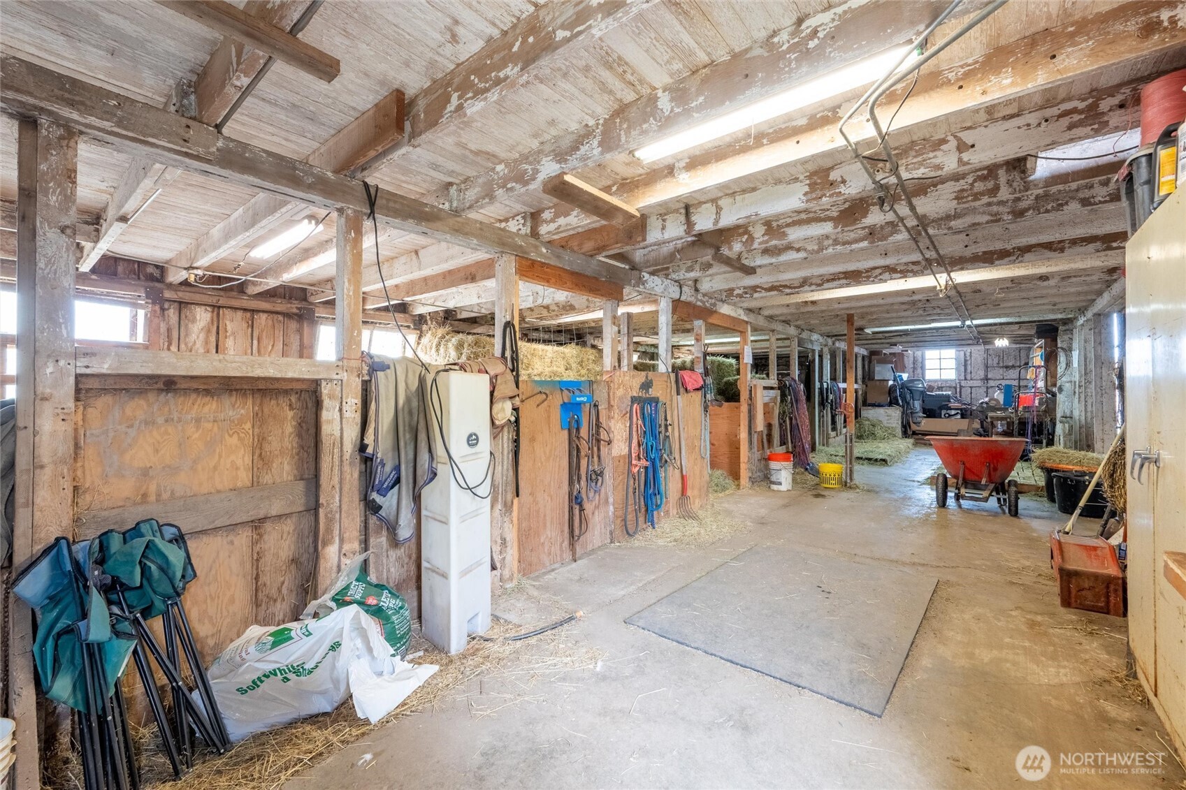5149 Elder Road Ferndale, WA 98248 - Photo 35 of 40 a view of a garage with a white car parked