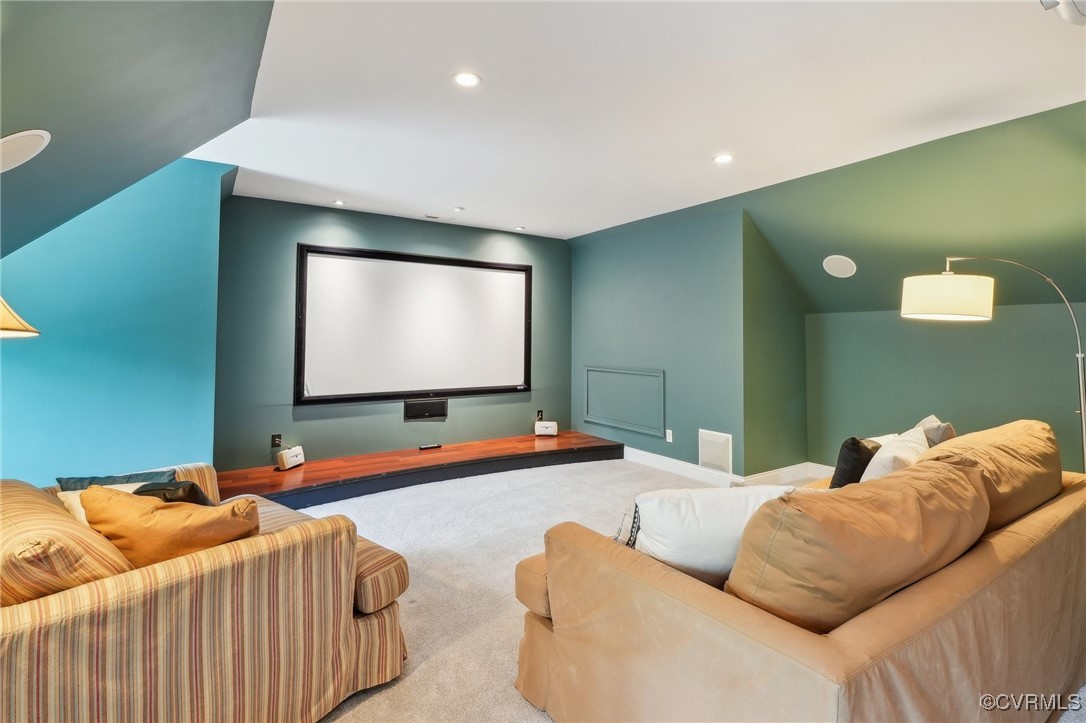 17501 Old Ridge Road Montpelier, VA 23192 - Photo 30 of 45 Media room on 3rd floor with bar and full bath.