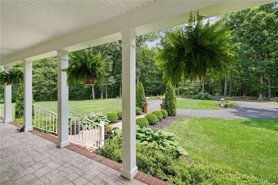 17501 Old Ridge Road Montpelier, VA 23192 - Photo 3 of 45 a view of a garden with a small yard