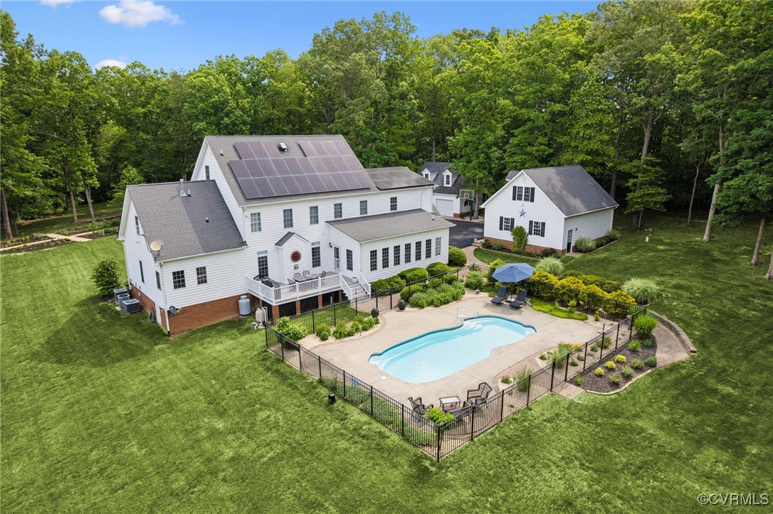 17501 Old Ridge Road Montpelier, VA 23192 - Photo 39 of 45 an aerial view of a house