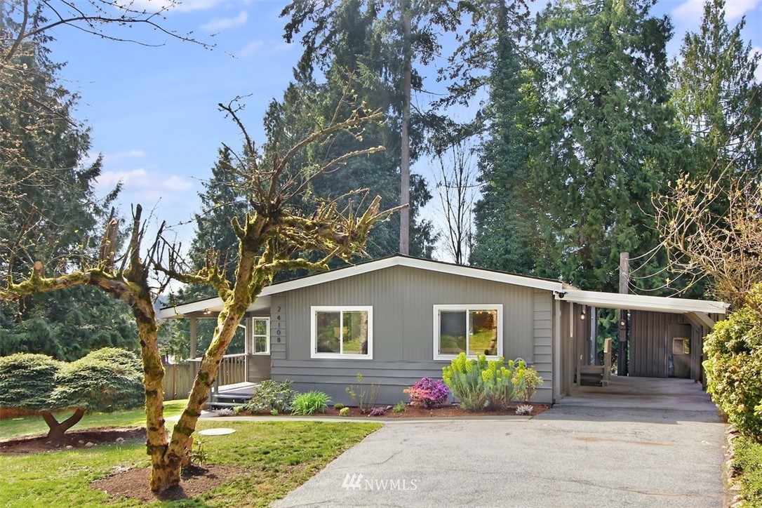 24108 7th Avenue West Bothell, WA 98021 - Photo 3 of 20 a front view of house with yard