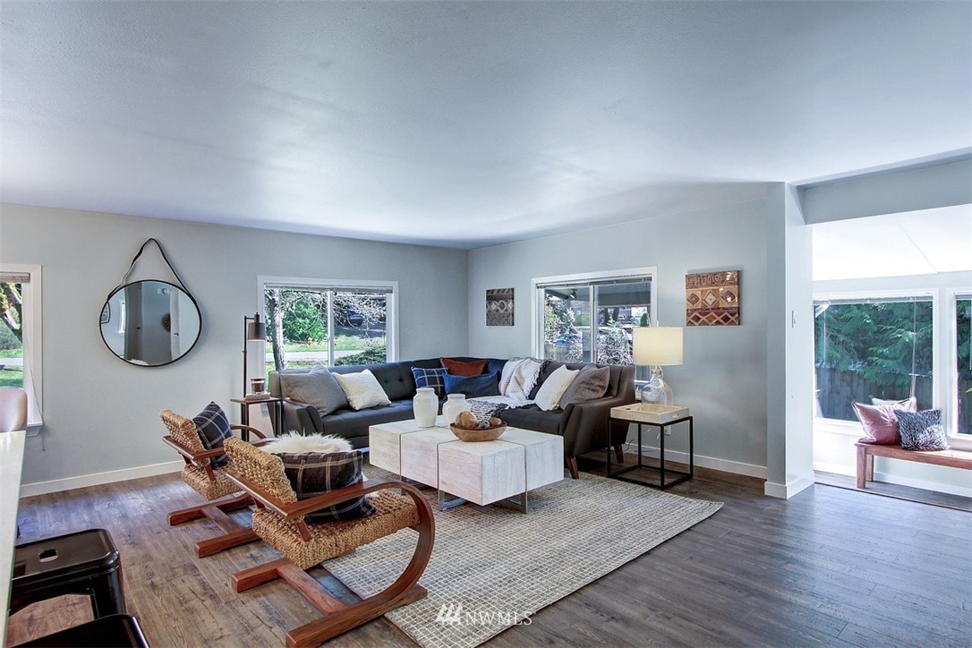 24108 7th Avenue West Bothell, WA 98021 - Photo 5 of 20 a living room with furniture a window and wooden floor