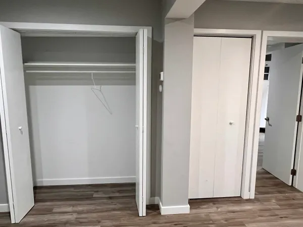 a view of empty room