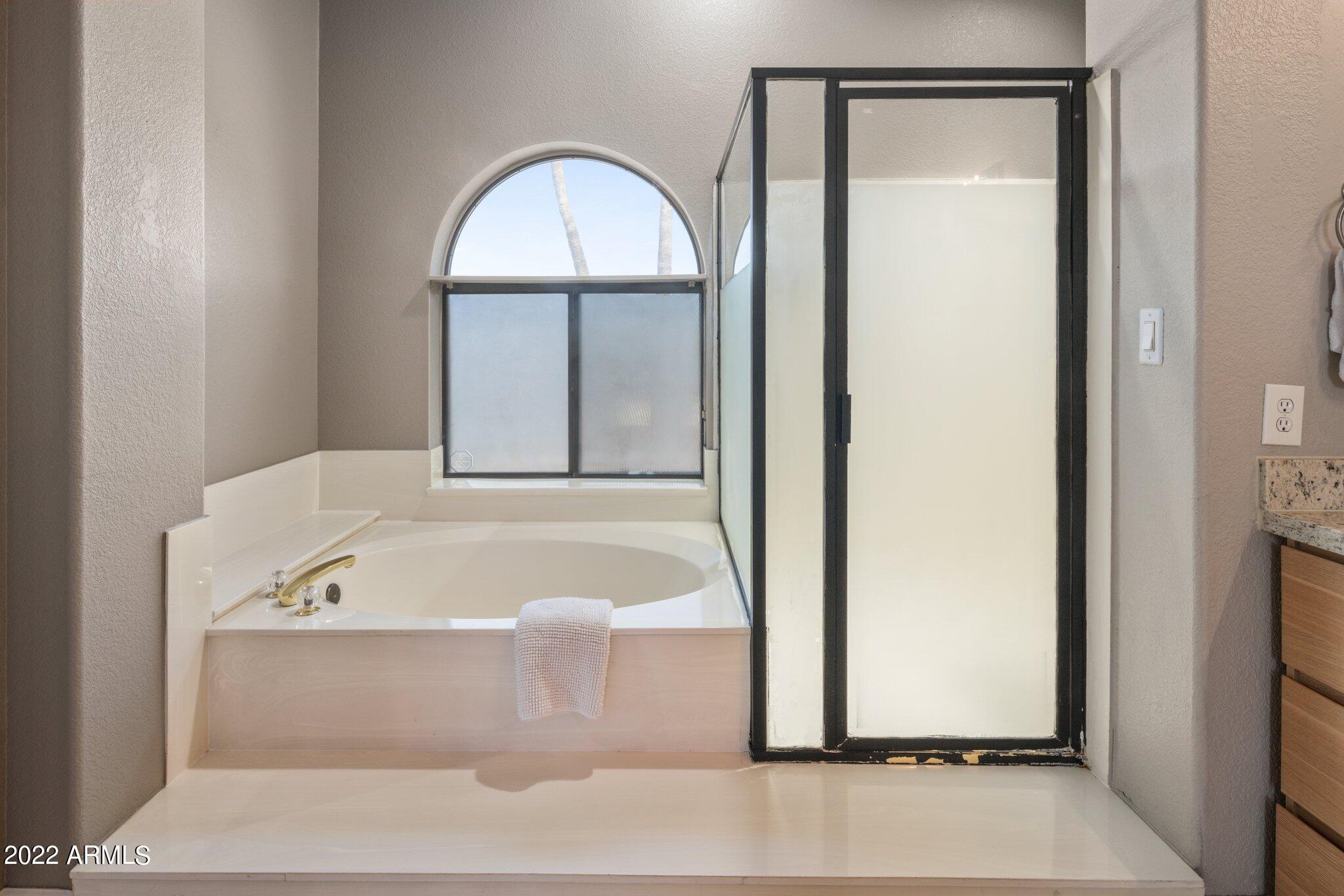 1142 East Kings Avenue Phoenix, AZ 85022 - Photo 29 of 45 Master Bathroom Separate Tub & Shower