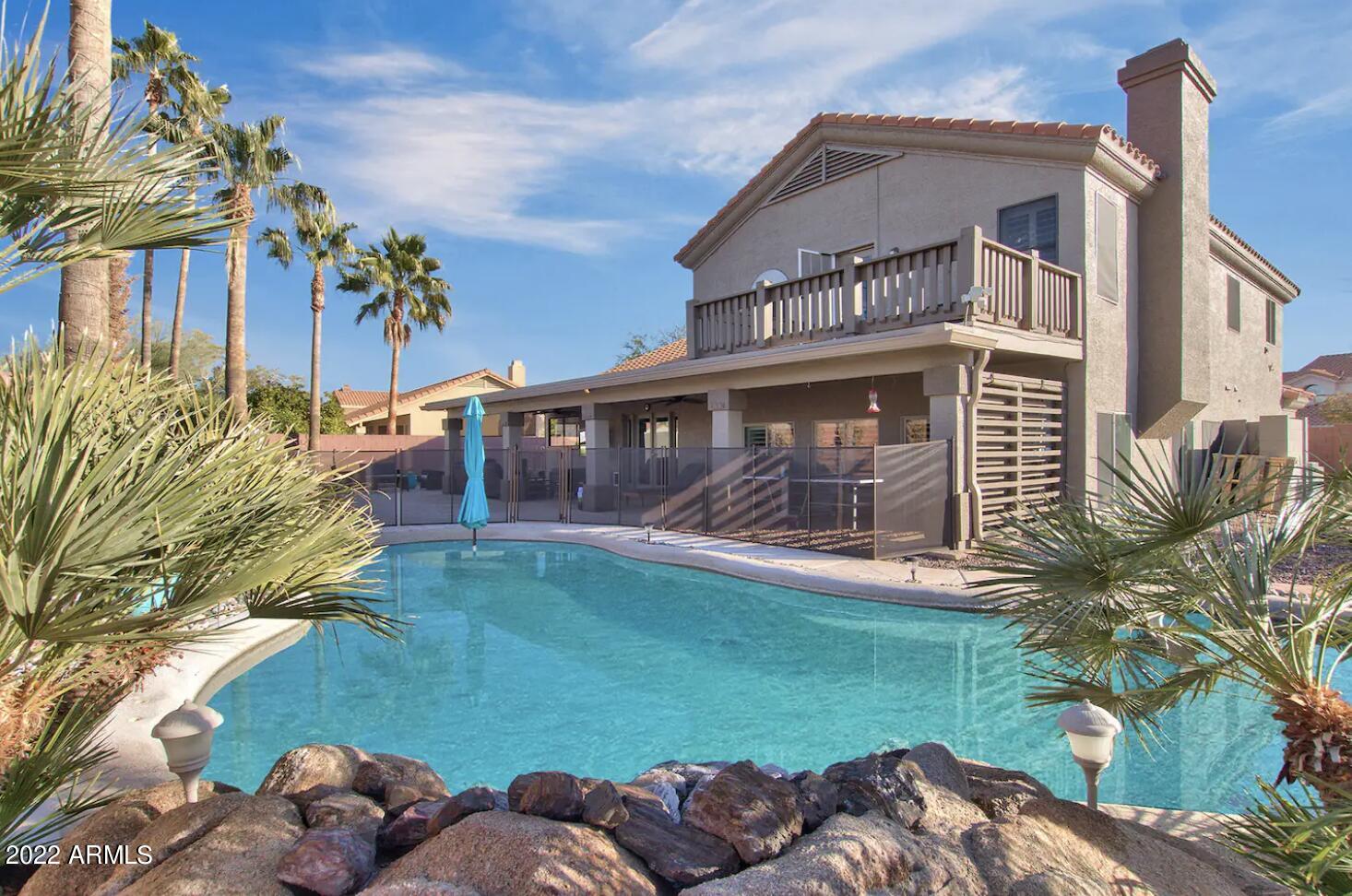 1142 East Kings Avenue Phoenix, AZ 85022 - Photo 41 of 45 Backyard Heated Pool