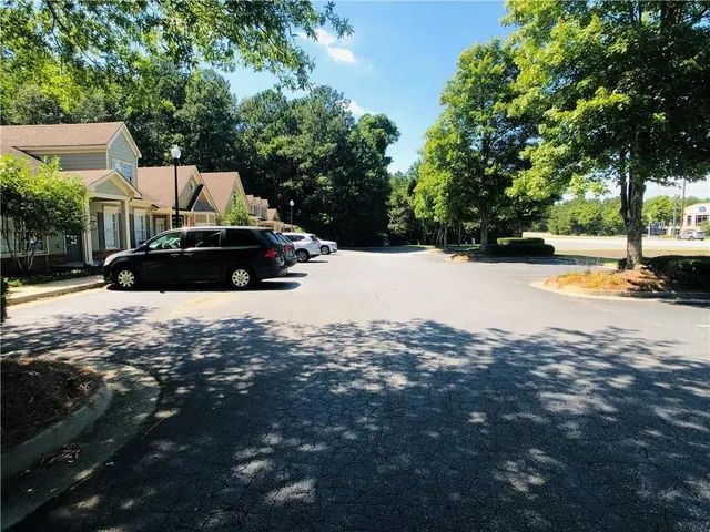 a view of outdoor space with garden