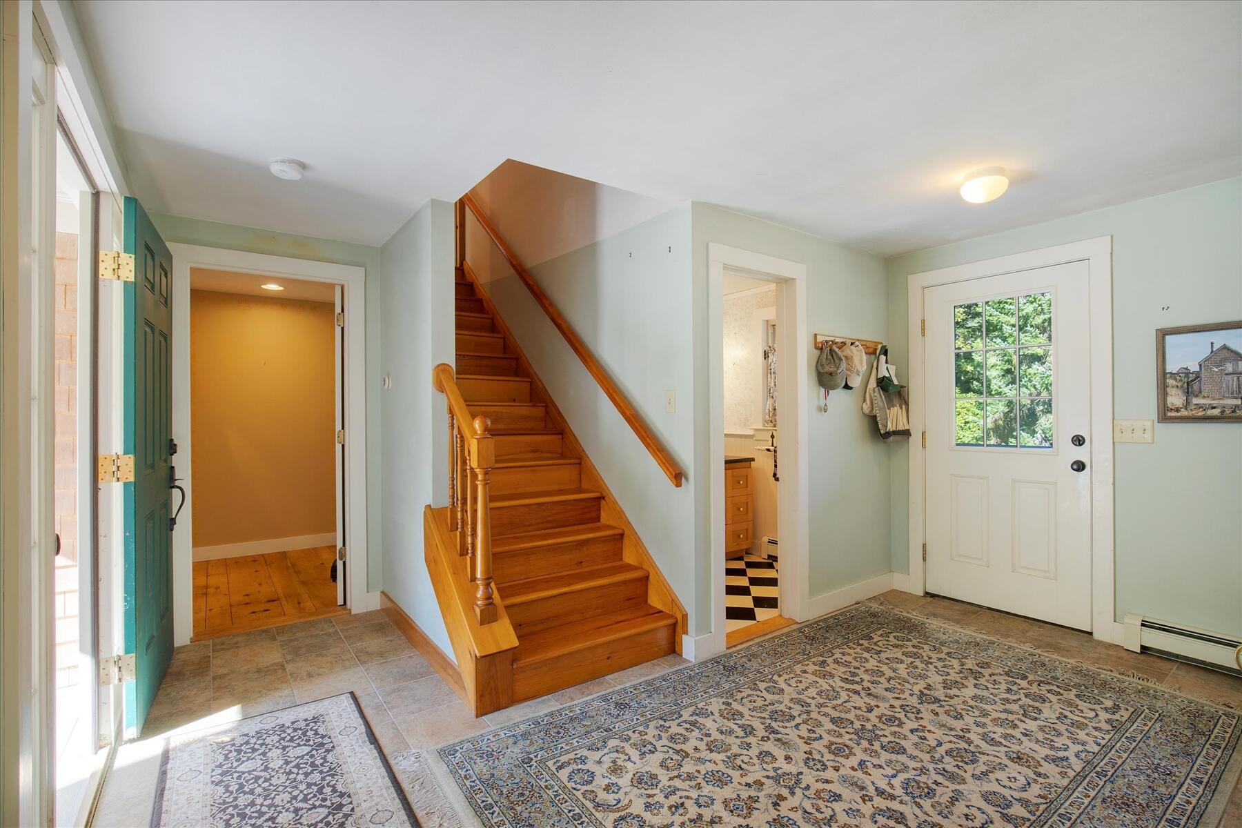 307 Bank Street Harwich, MA 02645 - Photo 4 of 45 a view of an entryway with a workspace