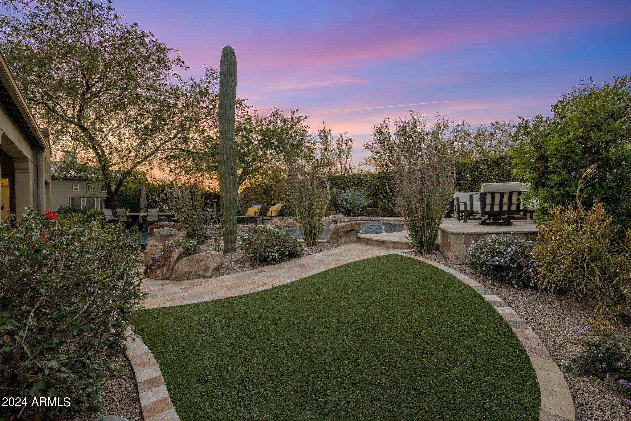 9528 East Mountain Spring Road Scottsdale, AZ 85255 - Photo 38 of 41 Backyard