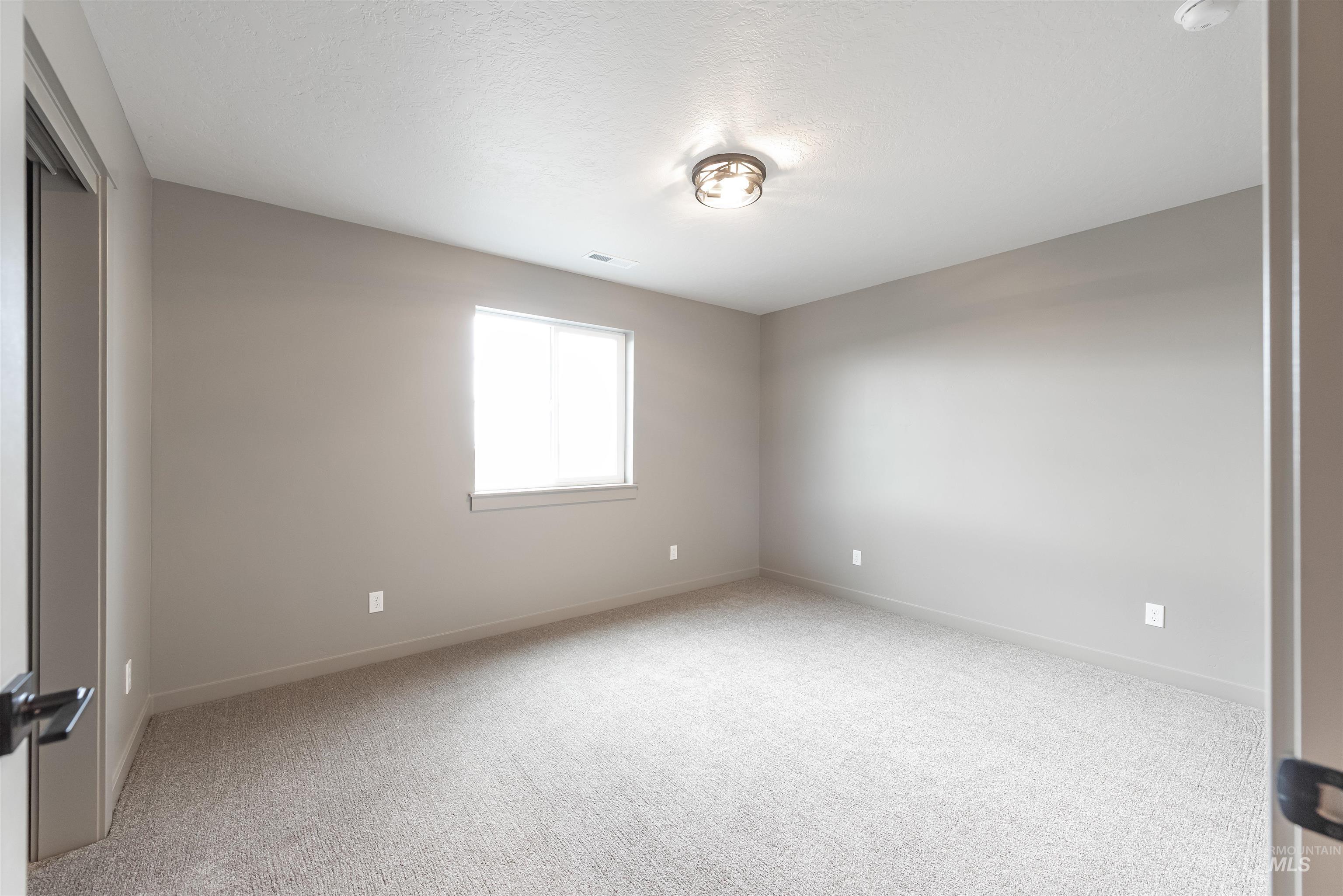 360 South Bumper Way Boise, ID 83716 - Photo 22 of 34 Spare room featuring light colored carpet and a textured ceiling
