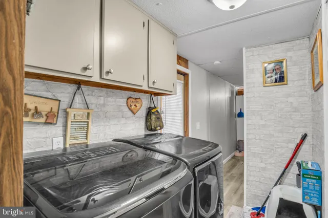 a backyard of a house