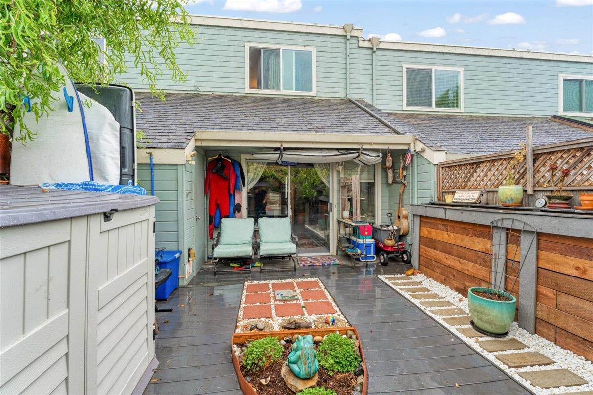 7245 Lotus Way Aptos, CA 95003 - Photo 20 of 20 a front view of a house with garden