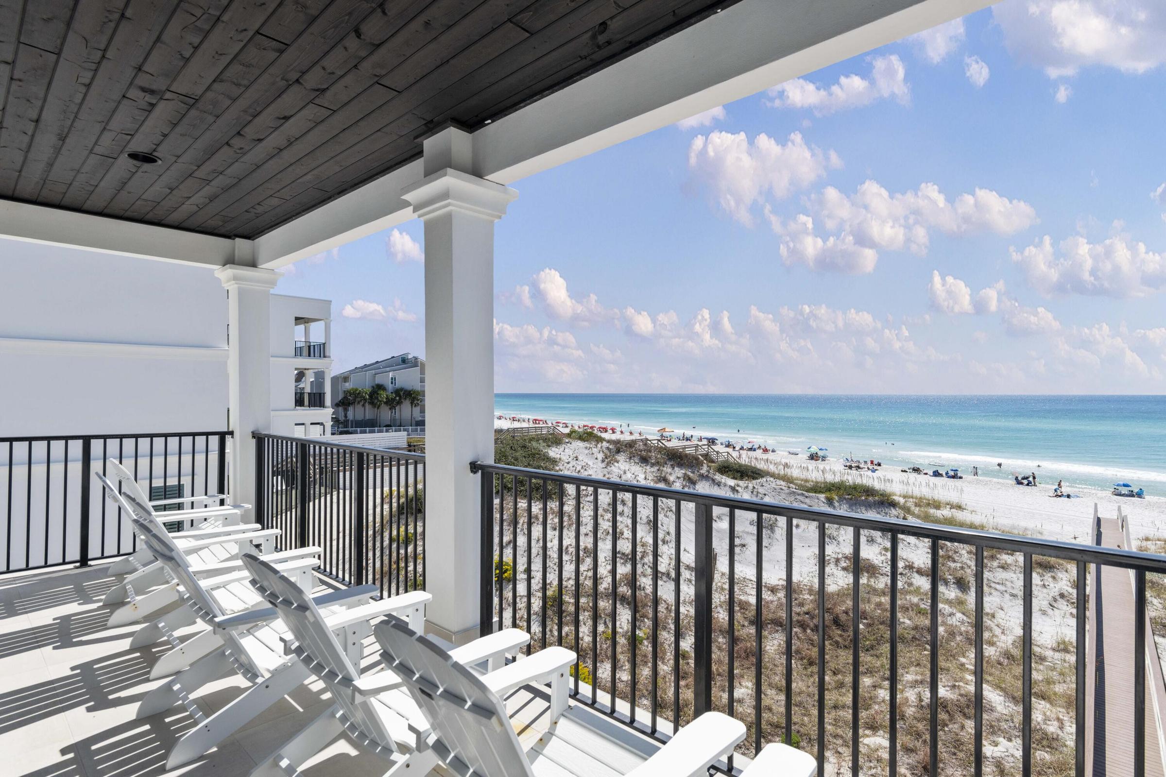 26 Azzurro Way Santa Rosa Beach, FL 32459 - Photo 61 of 78 "Unit B" 3rd Floor Balcony