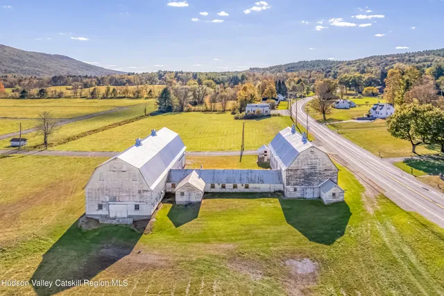 a view of an ocean and a mountain