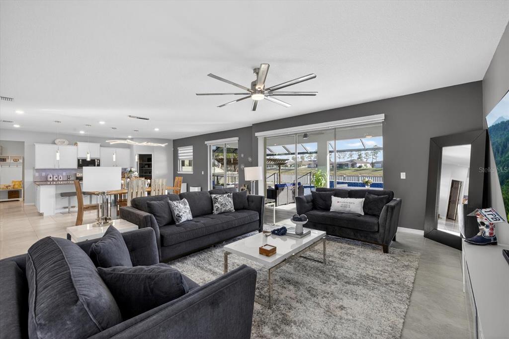 12740 Palapa Loop Spring Hill, FL 34610 - Photo 20 of 68 a living room with furniture and a large window