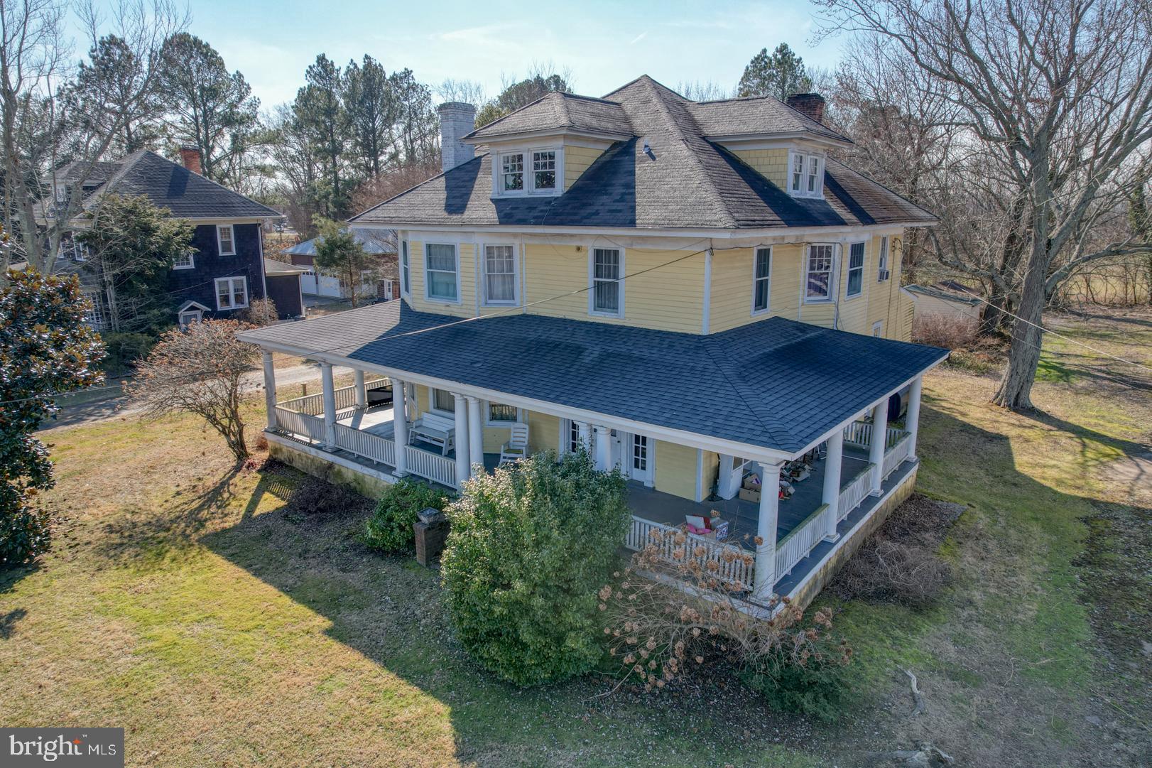 4096 Main Street Trappe, MD 21673 - Photo 13 of 69 Charming yellow home with spacious porch.