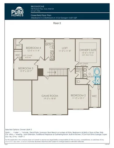 $489,900 | 9459 Jackson Way, Avon, IN 46123