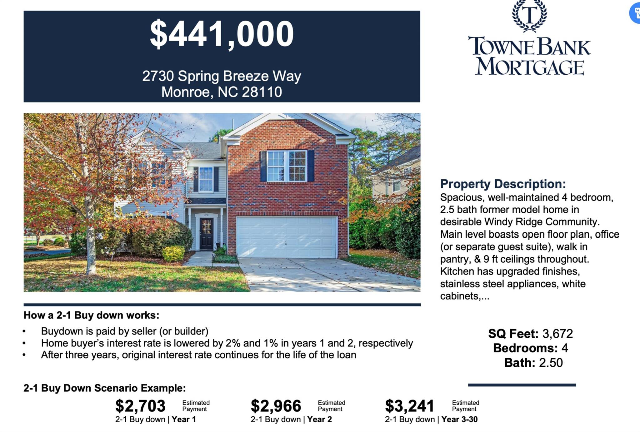 2730 Spring Breeze Way Monroe, NC 28110 - Photo 45 of 45 Gallery Image 45
