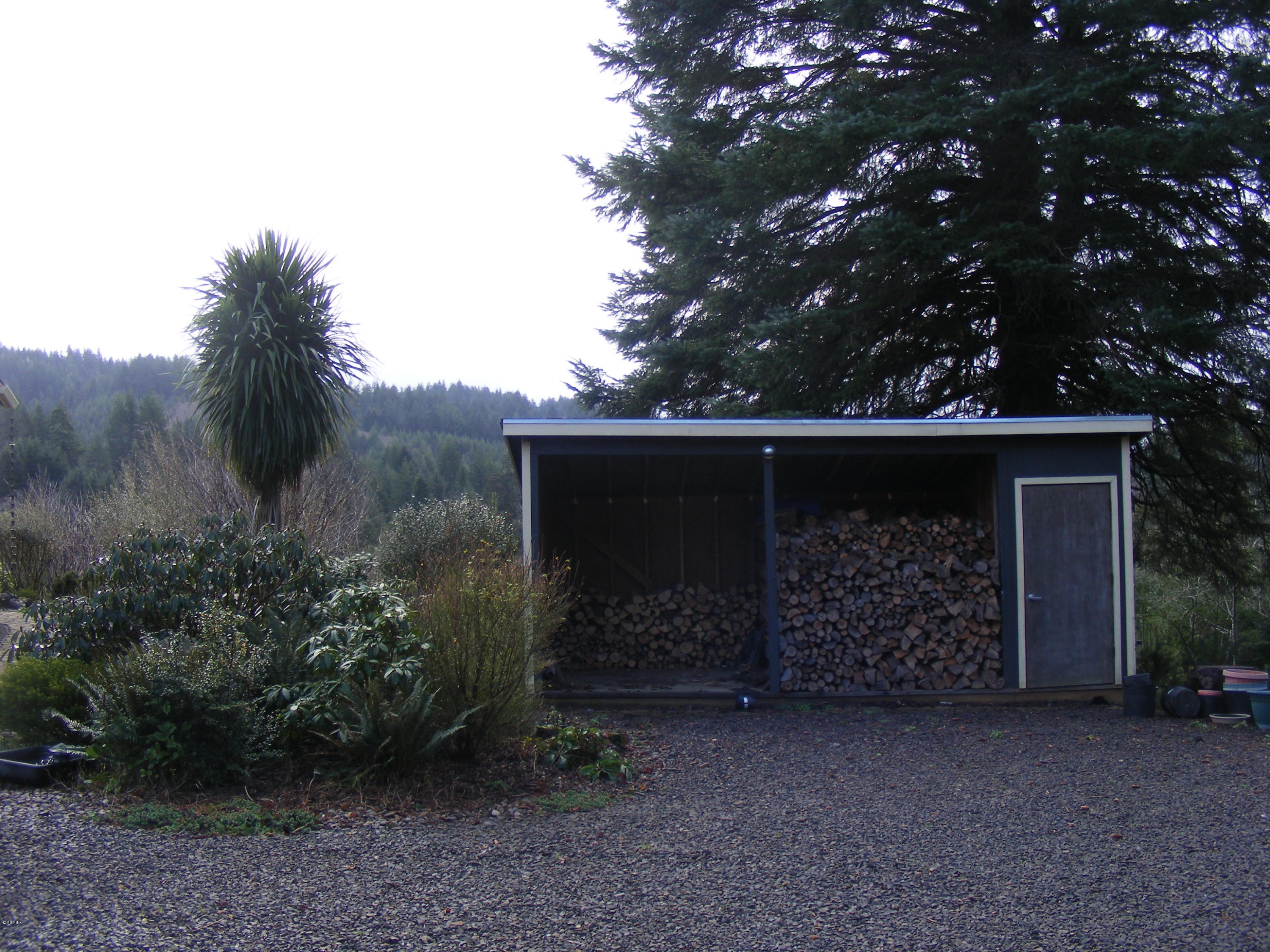 3988 North Bayview Road Waldport, OR 97394 - Photo 36 of 36 wood storage
